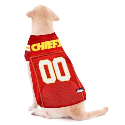 NFL Kansas City Chiefs Dog Jersey (Kansas City Chiefs / X-Small)