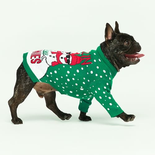 Chillin with My Snowmies Dog Ugly Christmas Sweater (Medium / Snowmies)