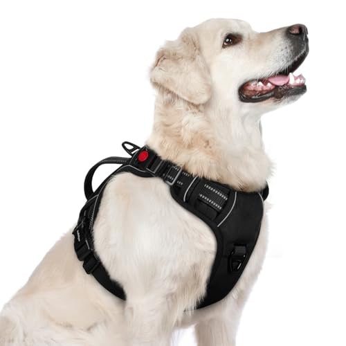 Large Dog Harness (Large / Black)