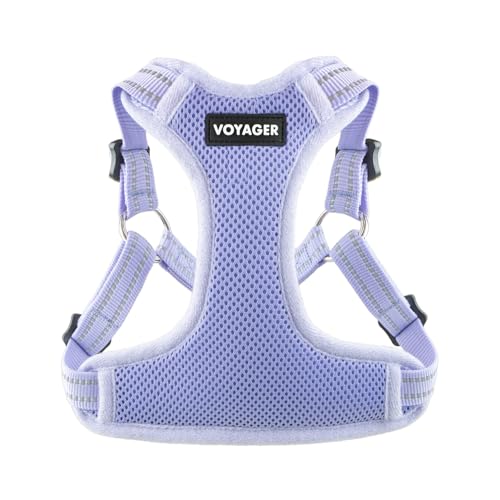 Voyager Step in Flex Adjustable Dog Harness (Harness (Lavender) / L)