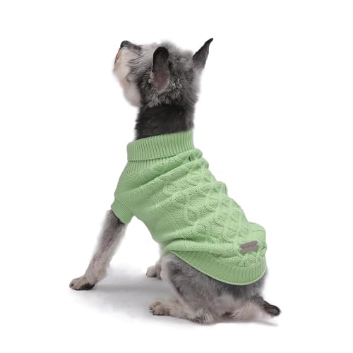Large Dog Sweaters (green / X-Large)