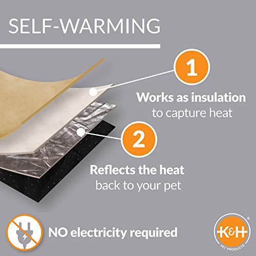 K&H Cat Bed Self (Extra-Small (14 in x 22 in) / Mocha)