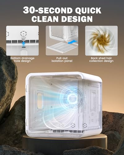 Pet Dryer Box for Cats and Small Dogs