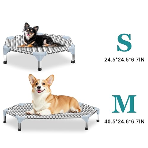 Elevated Outdoor Dog Bed (6 sided Medium)