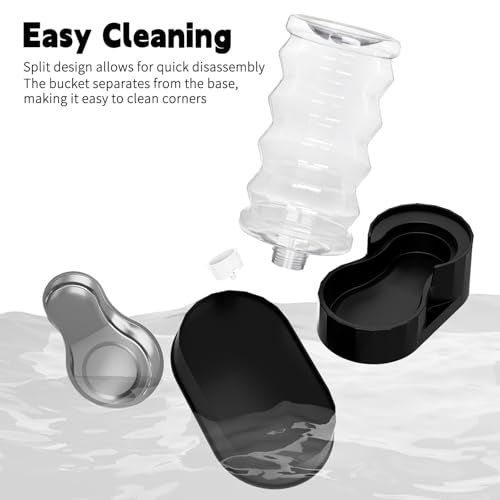 8L Elevated Dog Waterer (8L / Classic Black)