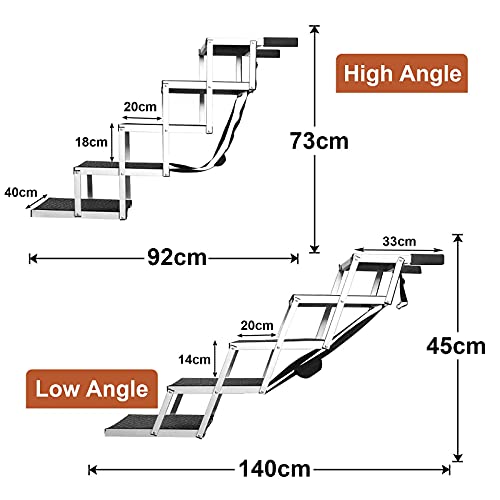 Split Ottoman Dog Ramp (5 Steps)