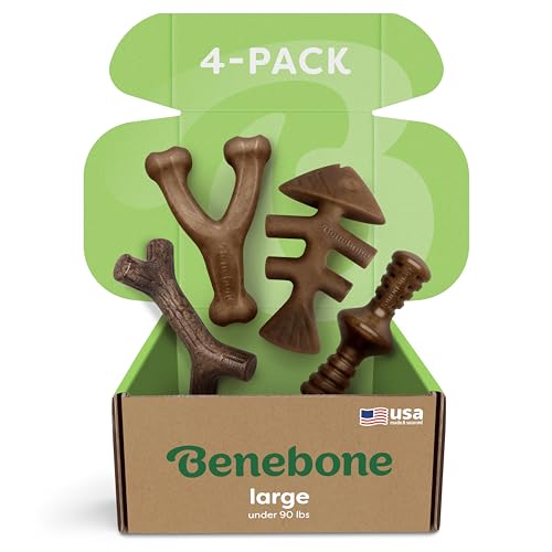 Large 4 Pack Dog Toys for Aggressive Chewers (Large / 4 Pack)