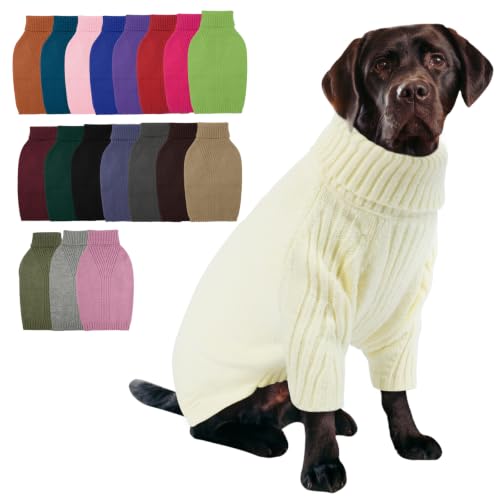 XXXL Dog Sweater (White / XXX-Large)
