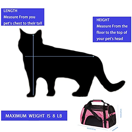 Pet Carrier Soft (Medium-Pink)
