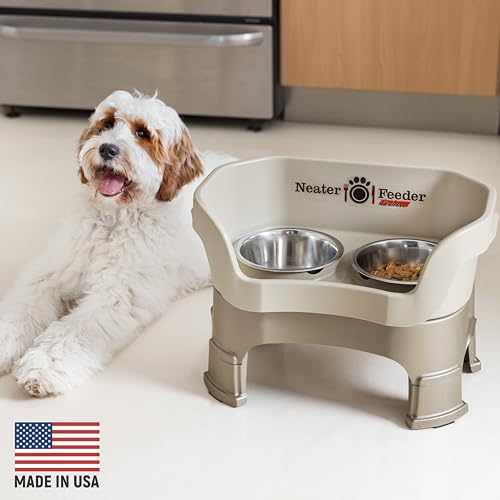 Neater Feeder Deluxe Mess (Medium + Standard Bowl / Cappuccino)
