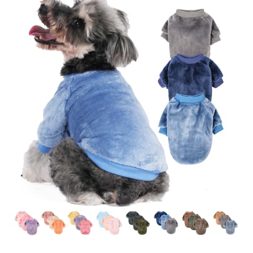 Small Dog Sweater for Dog Male (Grey,Blue,Navy / Small)