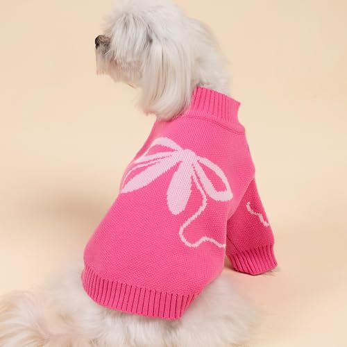 Bowknot Valentine's Dog Sweater (Medium / Bowknot)
