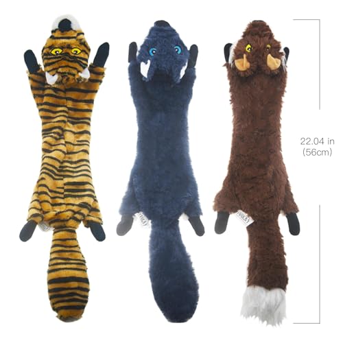 Dog Squeaky Toys 5 Pack (Large / 5 Pack)