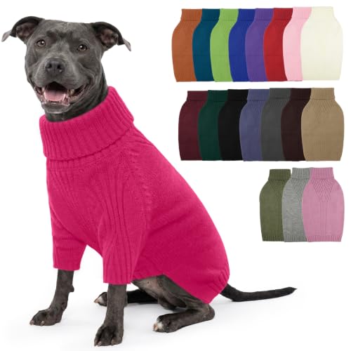 XL Dog Sweater (Rosered / X-Large)