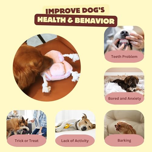 Squeaky Dog Toys (Sofa Rope)