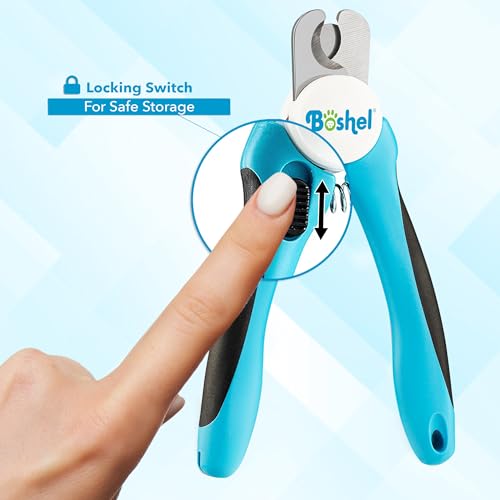 Dog and Cat Nail Clipper with Safety Guard (Medium/Small)
