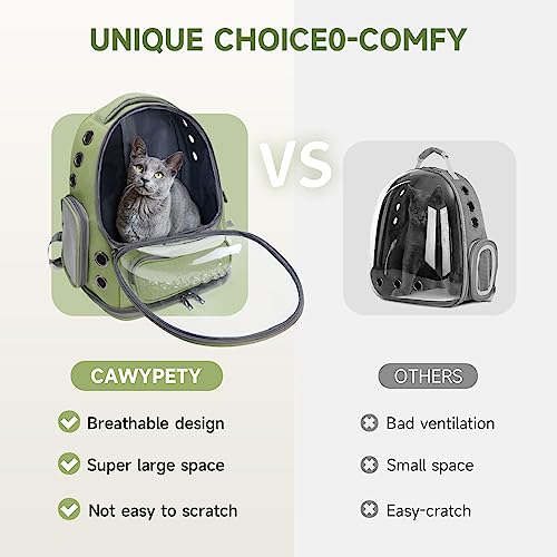 Cat Backpack Carrier (Green)