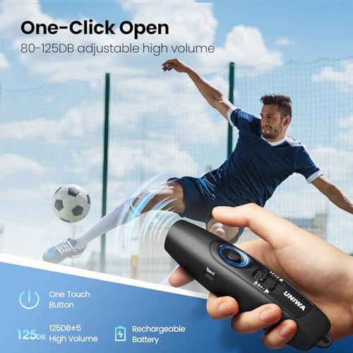 Electronic Whistle with USB Charging (black)