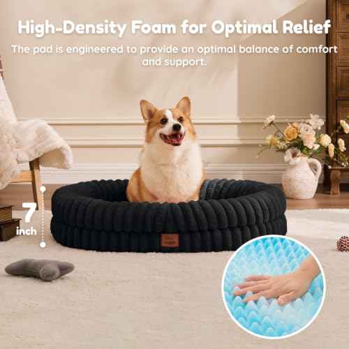 Orthopedic Dog Bed (Black / L(35*28*7))