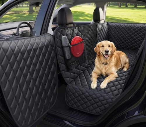 Dog Car Seat Cover for Back Seat (All Black / For Model Y 2026-2020)
