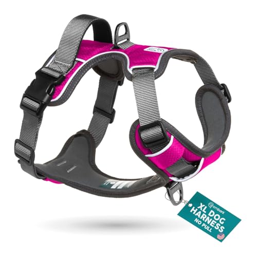 Embark No Pull Dog Harness (XL / Pink)