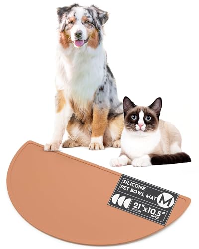 Silicone Dog Food Mat (Terracota / Medium)