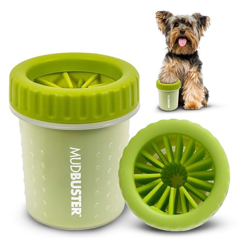 MudBuster Small Dog Paw Cleaner (Green / Small)