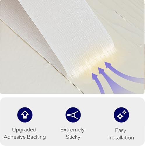 Adhesive Curtains for Window (59"W x 84"L (Pack of 1) / Navy Blue)