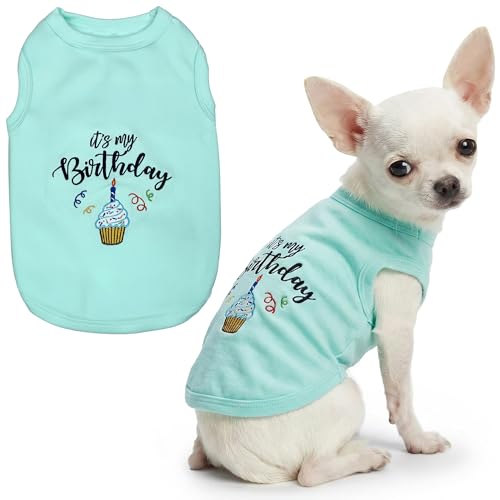 Dog Shirt 100% Cotton Shirts for Small Dogs (XXS)
