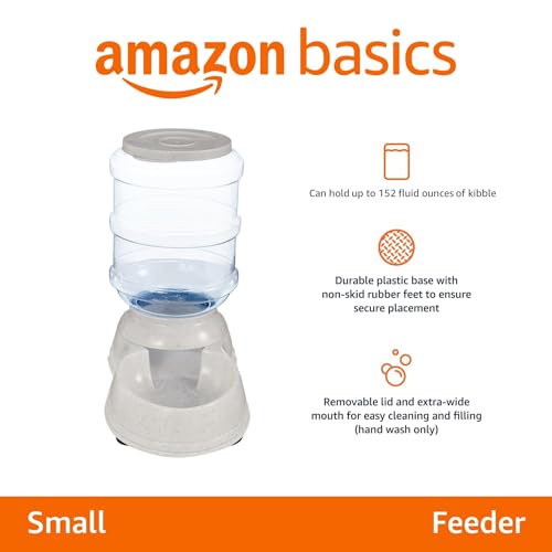 Gravity Pet Food Feeder for Dogs and Cats (Feeder / Small)