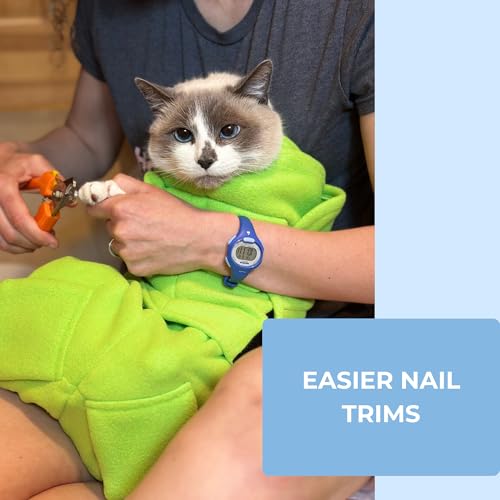 Calm & Cozy® Cat Swaddle Wrap for Large Cats (Large / Lavender)