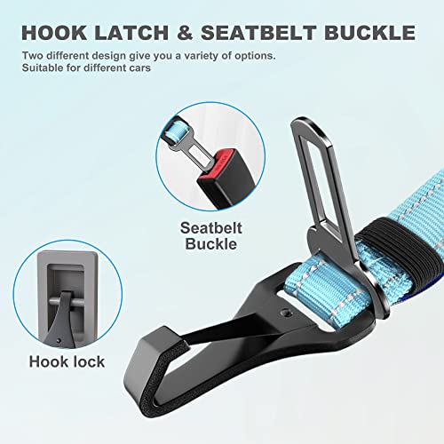 Dog Seat Belt 3 (Light Blue)