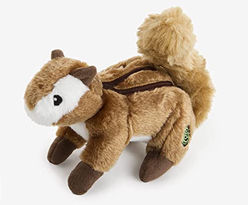 Wildlife Chipmunk Squeaky Plush Dog Toy