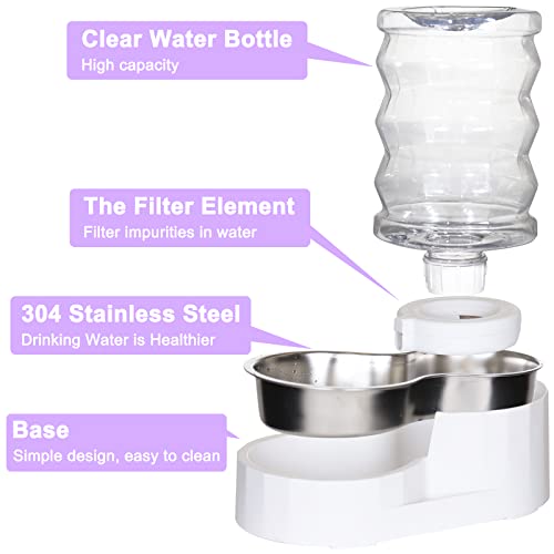 4L Gravity Cat Water Dispenser (4L / White)