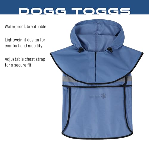 Dogg Toggs Raincoat (Blue / Small)