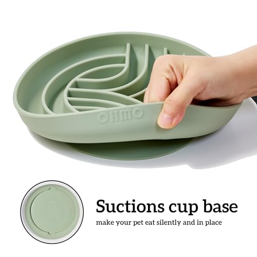 Slow Feeder Dog Bowl (Sage Green)