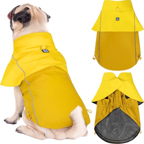 Dog Raincoat Adjustable Waterproof (Small)