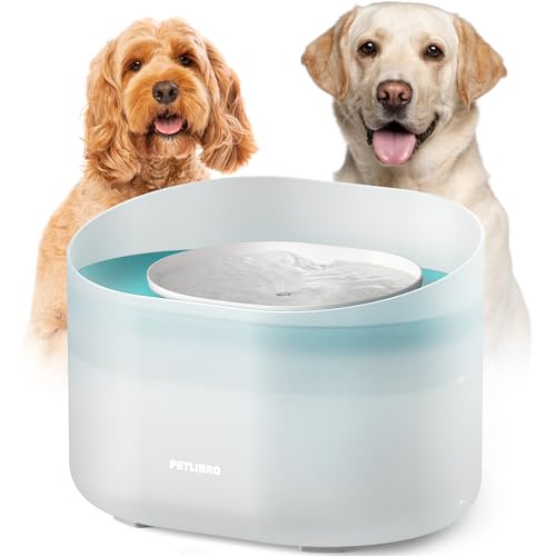 2.1Gal 8L Dog Water Fountain for Large Dog (Blue / 8L)