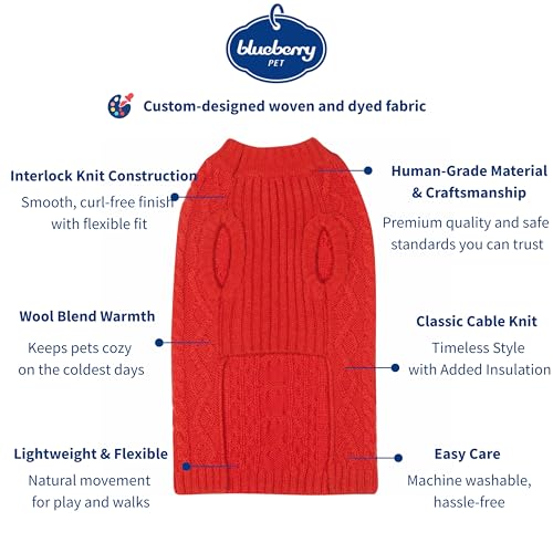 Dog Sweater Award (16 inch (Pack of 1) / Red)