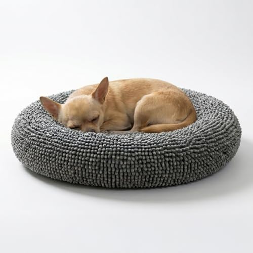Cloud K 9 Dog Beds for Small Dogs & Cats (Small (25''X25'') / Grey)