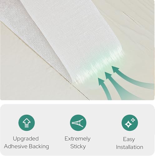 Self Adhesive Curtains (35"W x 59"L (Pack of 1) / Dark Green)