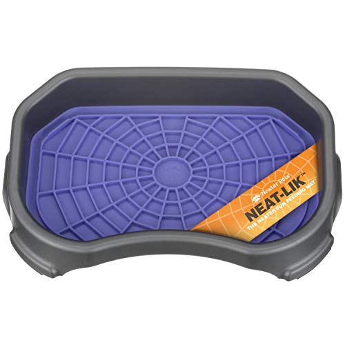 Neater Pets Neat (Purple Mat w/ Gunmetal Tray)