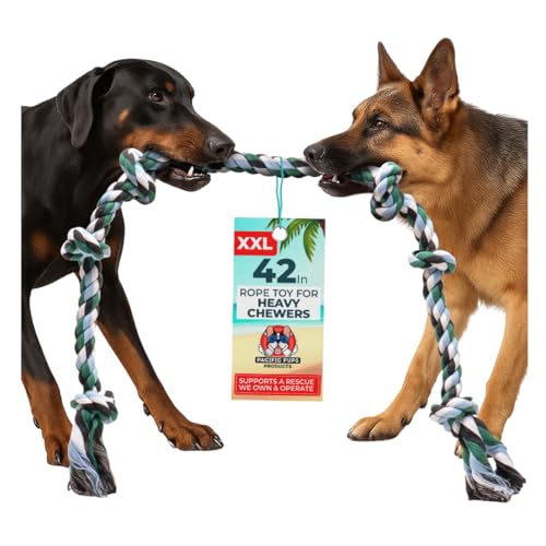 Giant Dog Rope Toy (Green / 1 Pack)