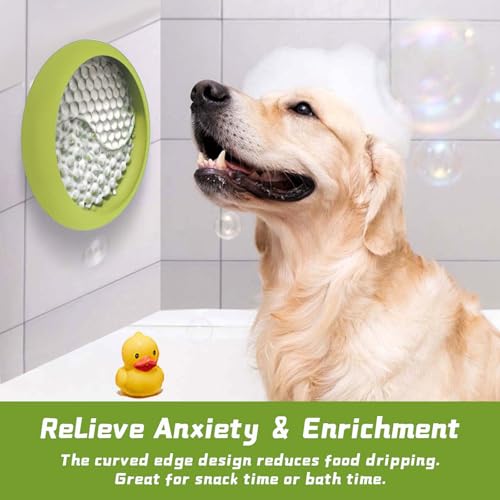 Dog Lick Bowl (Green / Large)