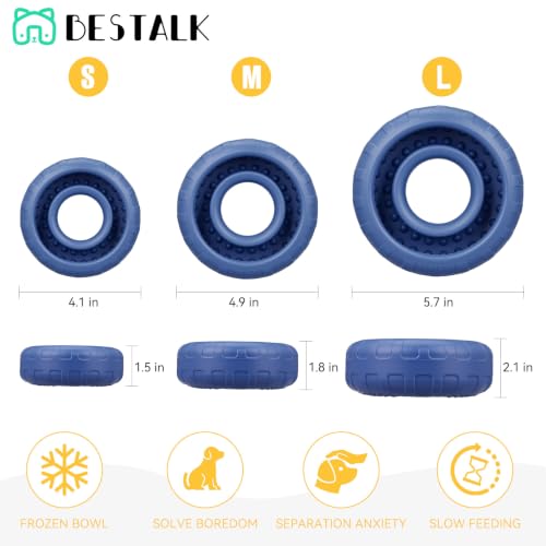 Dog Enrichment Lick Bowl (Small / Dark blue)