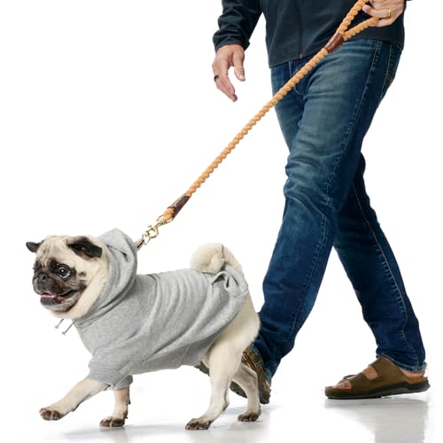 Rocky II Dog Hoodie (Black Sand Plaid / XX-Small (4-7 lbs))