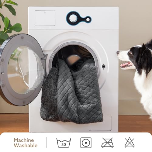 Orthopedic Dog Bed for Medium Dogs (L(35"L x 25"W x 8"Th) / Grey)