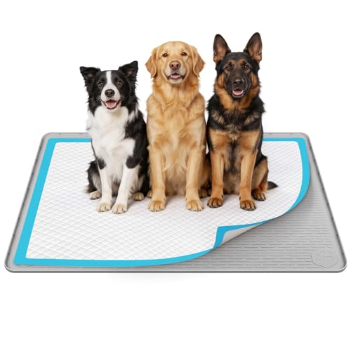 57" x40" Pee Pad Holder for Dogs Puppy Pad Holder Light Grey (57" x40"Light Grey)