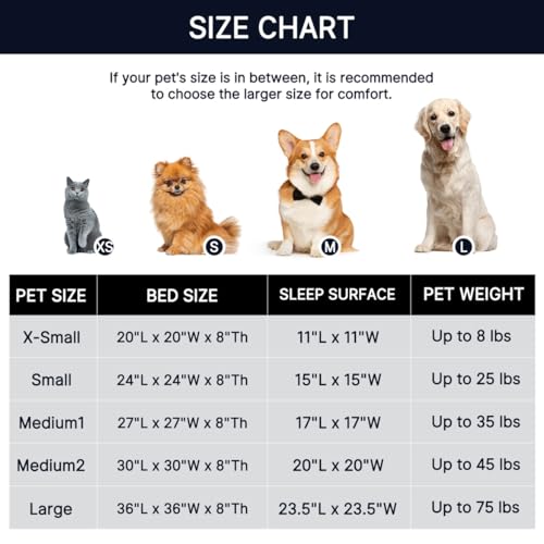 Western Home Calming Donut Small Medium Pet Dog Bed Washable (Light Blue / 27.0"l x 27.0"w x 8.0"th)