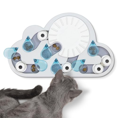Nina Ottosson Rainy Day Puzzle & Play Cat Toy Treat Puzzle (Rainy Day / Treat Puzzle)